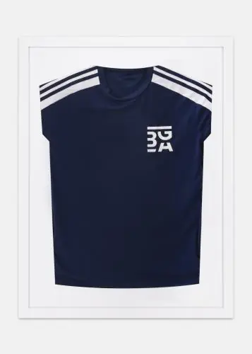 Ramă pentru tricou de meci Alb 60x80 cm Cel mai bun preț