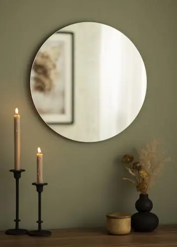 Retur ușor Oglindă Round Clear 50 cm Ø