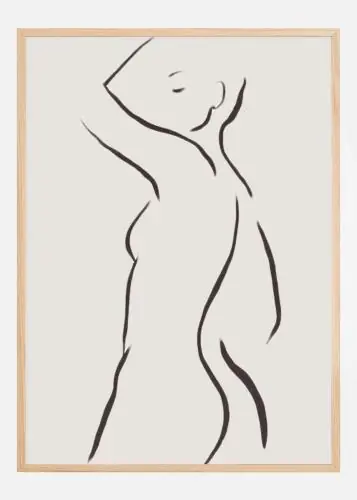 Body Lines I Poster (21x29.7 cm (A4)) Comandă acum