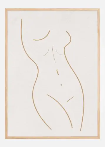 Body Lines IV Poster (21x29.7 cm (A4)) Reduceri