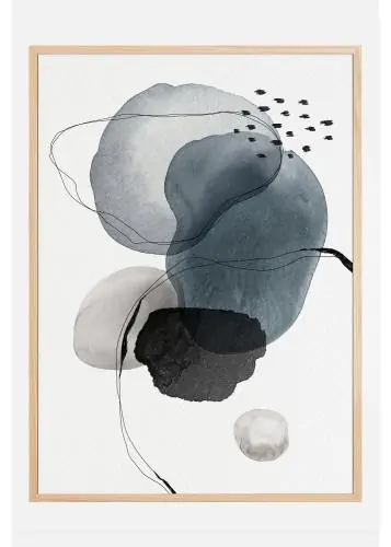 Watercolor Art No 17 Poster (21x29.7 cm (A4)) Noutate