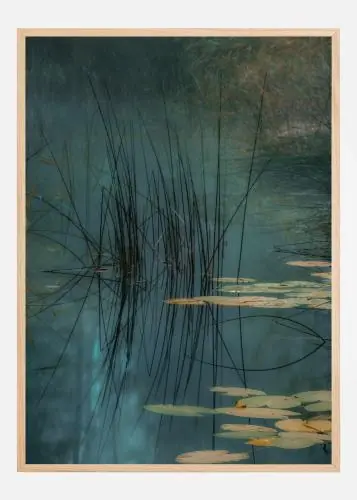 Aqua Poster (21x29.7 cm (A4)) Super ofertă