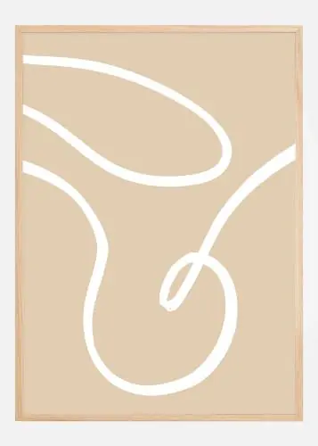 Vezi acum Beige Lines II Poster (21x29.7 cm (A4))