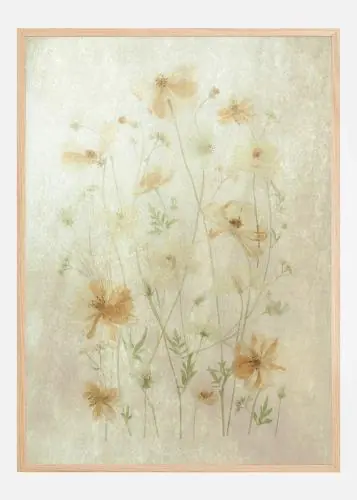 Yellow Cosmos Poster (21x29.7 cm (A4)) Ofertă