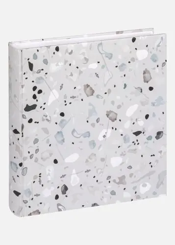 Super ofertă Terrazzo stone Album Gri-bej - 28x29 cm (60 Albe Pagini / 30 foi)