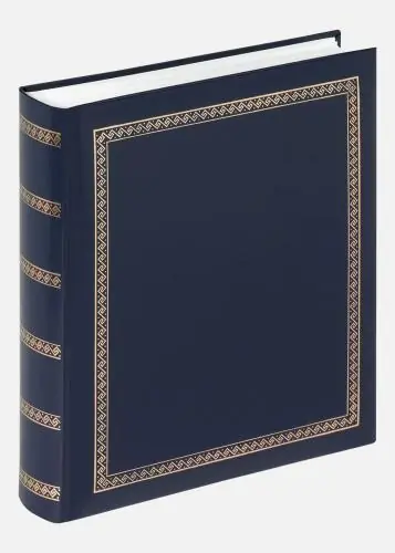Retur gratuit Beautiful Album Albastru - 26,2x30,8 cm (100 Albe Pagini / 50 foi)