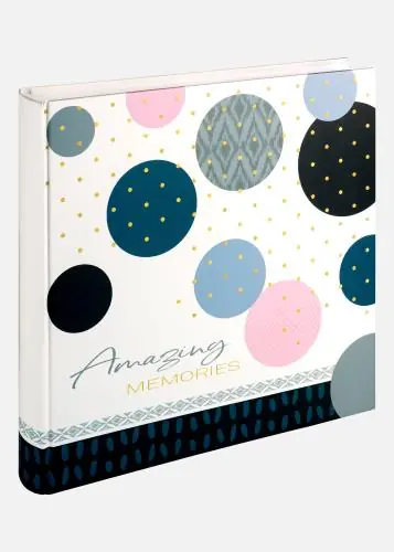 Amazing Memories Album Albastru - 28x29 cm (100 Albe Pagini / 50 foi) Reducere extra