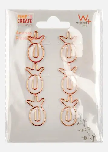 PAC Metal Paperclip Pineapple Cupru Ofertă