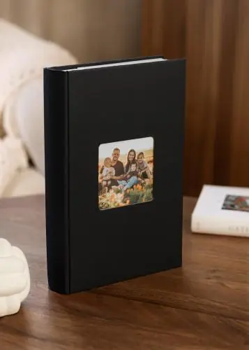 Premium Wiro Album Negru - 300 fotografii în 10x15 cm