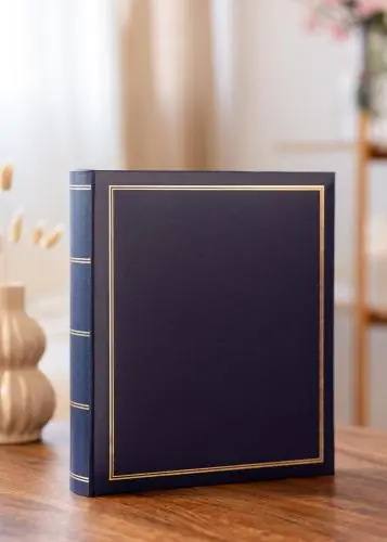 Bestseller Classico Album Albastru - 29x33 cm (100 Albe Pagini / 50 foi)