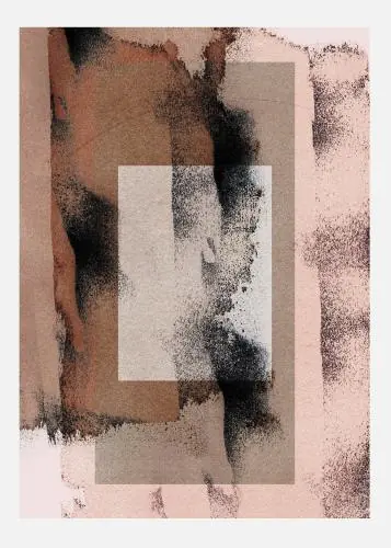 Abstract Brush Strokes 17y Tablou Pe Pânză (30x40 cm) Popular
