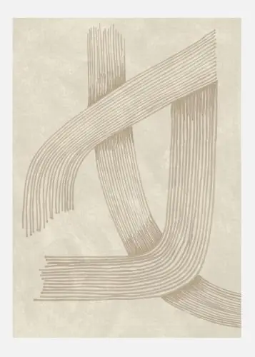 Abstract Sophisticated Line 01 Tablou Pe Pânză (30x40 cm) Doar azi