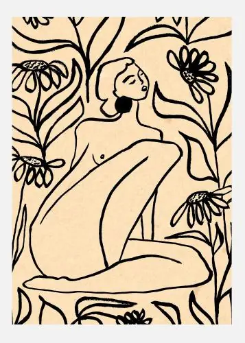 Chilipir Girl In Sunflower Field Tablou Pe Pânză (30x40 cm)