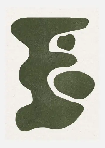 Abstract Retro Shapes Tablou Pe Pânză (30x40 cm) Expediere rapidă