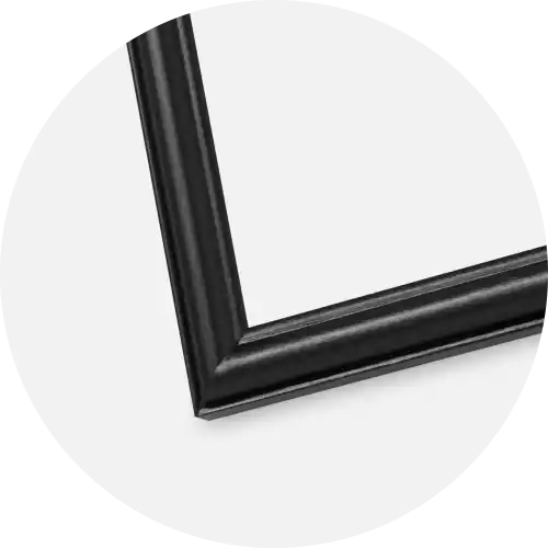 Ramă Line Sticlă Negru 30x40 cm - Paspartu Alb 22x32 cm Bestseller