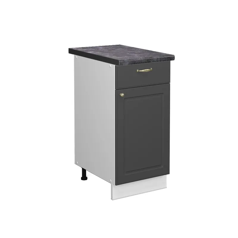Dulap de bază de bucătărie Fame-Line Aur antracit 40 cm , AP Antracit Vicco Livrare rapidă