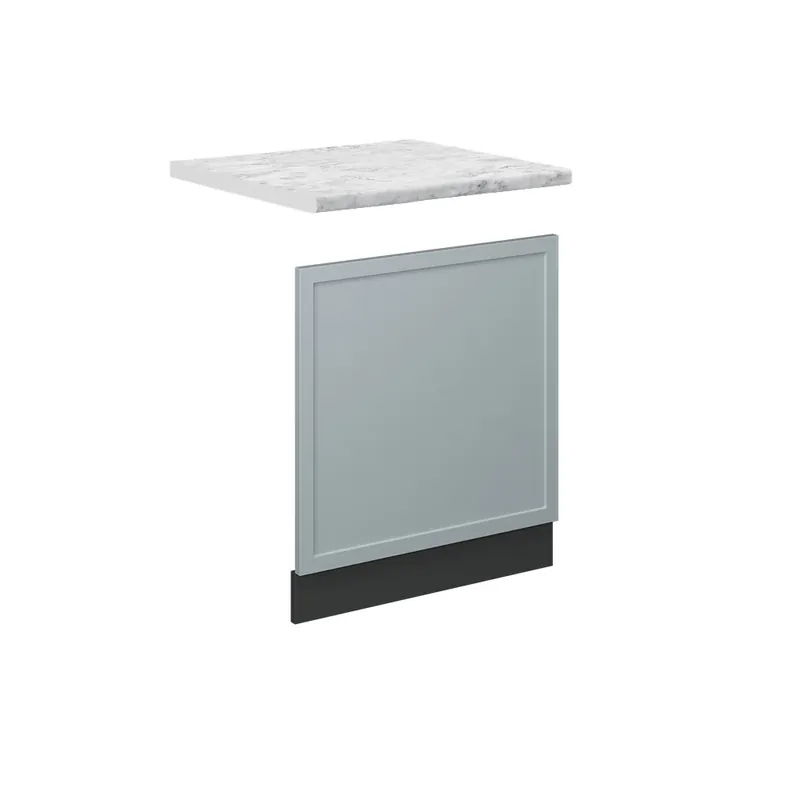 Panoul frontal Fame-Line Albastru-gri deschis 60 cm , AP Marmură Vicco Disponibil imediat
