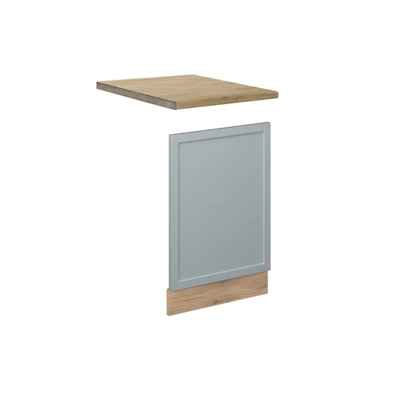 Panoul frontal Fame-Line Albastru-gri deschis 45 cm , AP Stejar Vicco Preț redus