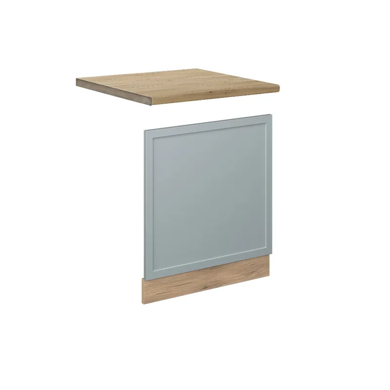 Reducere specială Panoul frontal Fame-Line Albastru-gri deschis 60 cm , AP Stejar Vicco