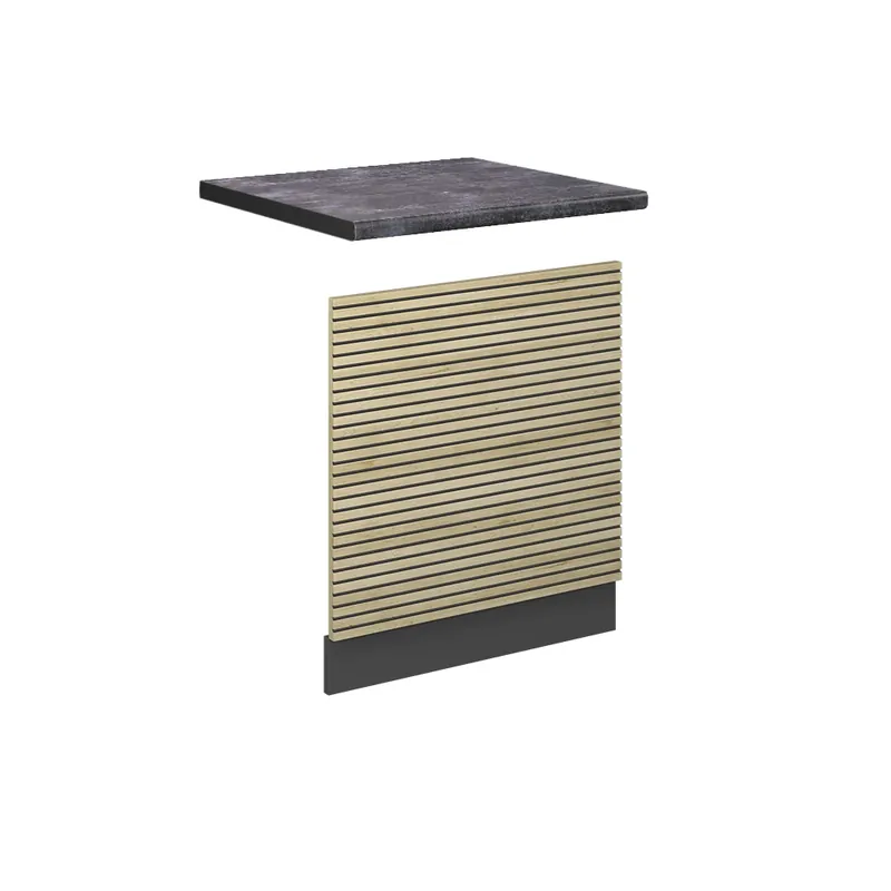Calitate înaltă Panoul frontal Fame-Line Panou de stejar 60 cm , AP Antracit Vicco