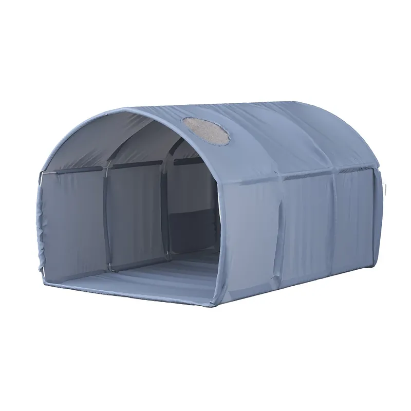 Cort tunel Kubby Albastru 100x80 cm cu fereastră Vitalispa Ultima șansă