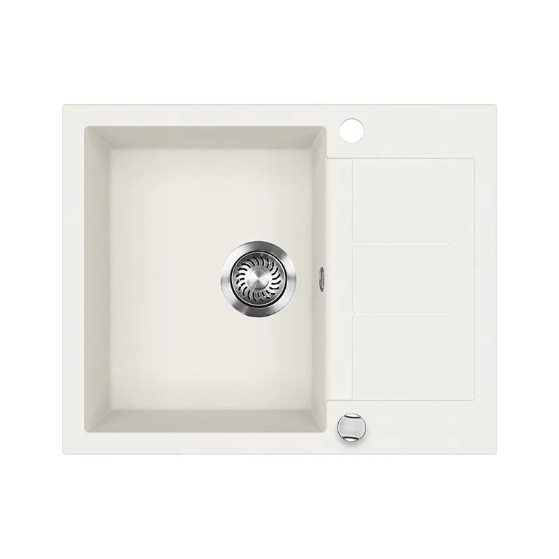 Chiuveta de bucatarie Rom Alb 62 x 50 cm Bergstrom Promoție