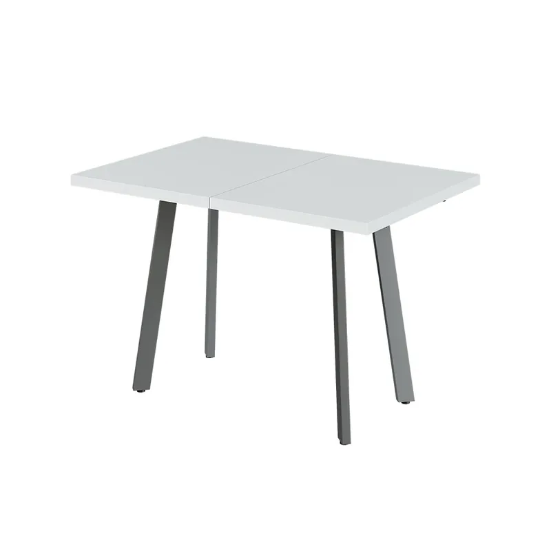 Masa de sufragerie Tisko Alb/gri 160 x 80 cm cu masă extensibilă Vicco Ofertă specială