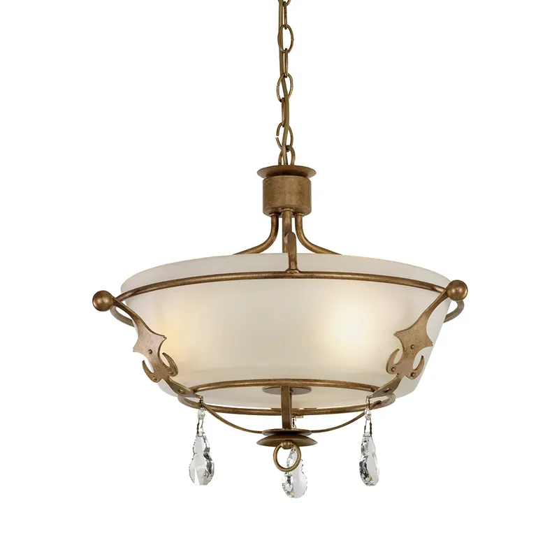 Vezi acum Windsor 3 Plafonier - Gold Patina Elstead