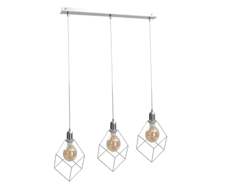 Lampa suspendata 3xE27 RUBEN SILVER Comandă acum