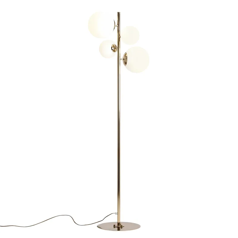 Lampă Bloom Gold Standing Lamp Retur gratuit
