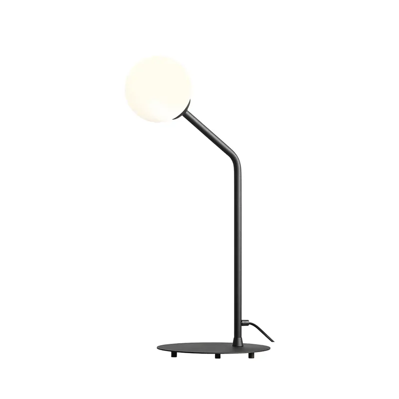 Lampă de birou negru pur Super ofertă