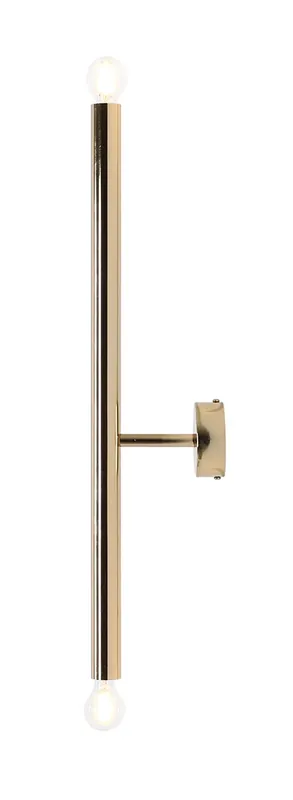 Lampă de perete Tubo 2 Gold S Disponibil imediat
