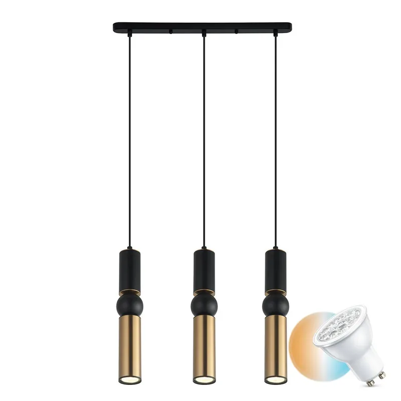 Suspensie moderna Isidora GU10 3 becuri Premium