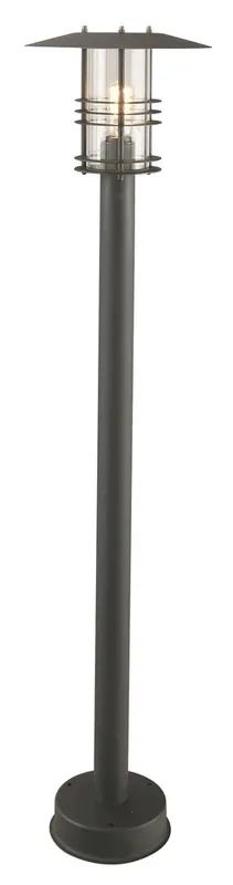 STOCKHOLM 285BL Lampă de grădină în picioare negru 118cm E27 - NORLYS. Ofertă specială