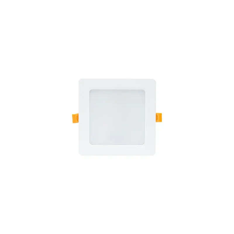 Retur gratuit Dure 3 Downlight 12 Ww 230 V 110st 110st Ip54 Ik06 145x145x34 Alb Pătrat Alb Sursă de alimentare integrată