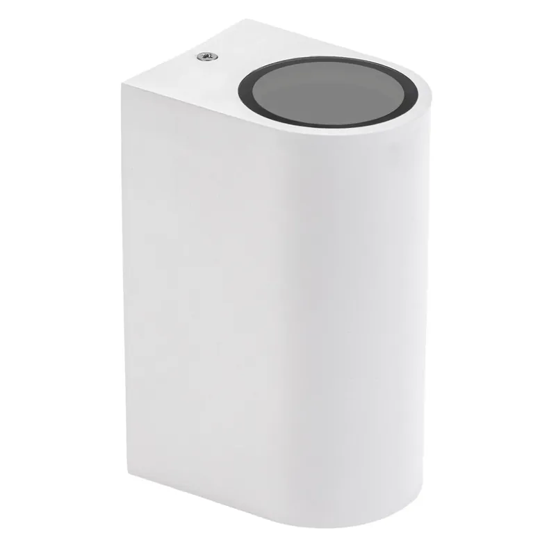 Ofertă exclusivă Parete Gu10 X2 Lampă de perete bidirecțională 250 V Ip54 150 X 73 X 95mm Alb