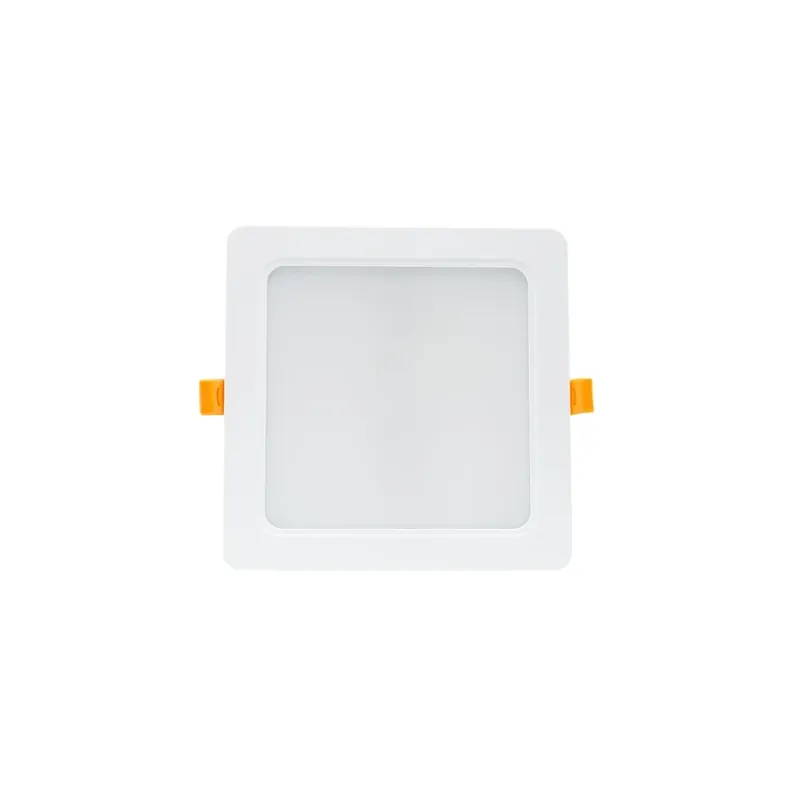 Dure 3 Downlight 18 W Nw 230 V 110st Ip54 Ik06 170x170x34 Alb Pătrat Alb Sursă de alimentare integrată Retur gratuit