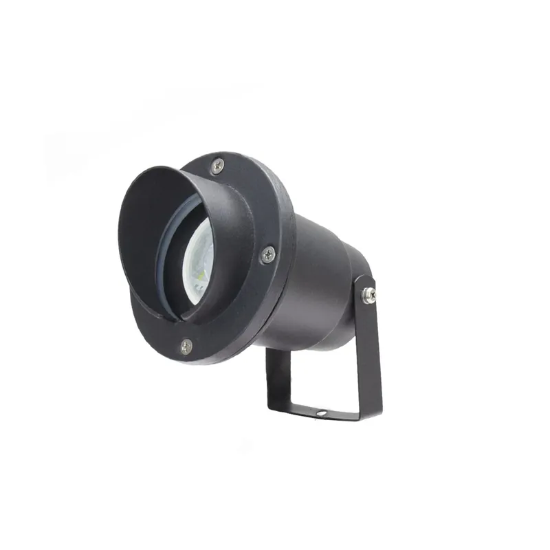 Flori Gu10 Alu Unghi 250 V Ip65 98x180mm Negru Acționat, mobil Reducere specială