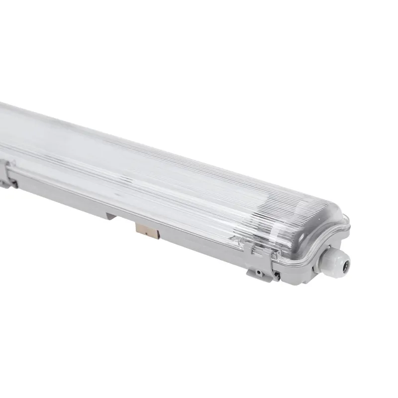 Limea Led Tube Slim Hermetic G13 2x120 250 V Ip65 1310x90x63 Mm Gri Cumpără acum