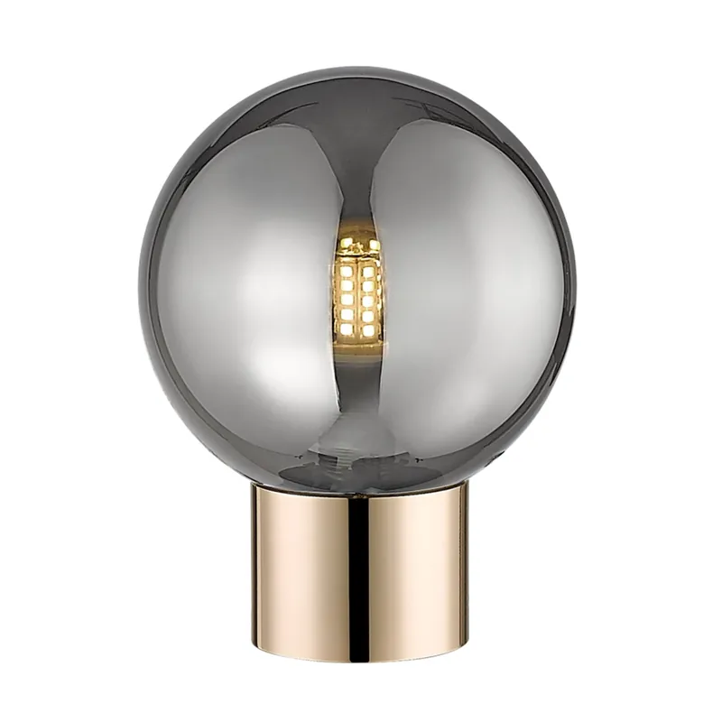 Preț redus Lampă de masă Zuma Line ARCTURUS T0454-01A-F7FZ auriu LED