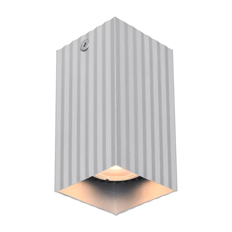 Lichidare de stoc Lampă de aluminiu Tecno GU10 montată pe suprafață din aluminiu