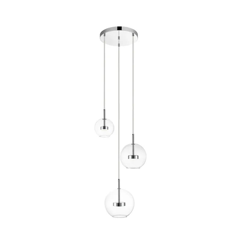 Ieftin Lampă suspendată Zuma Line ENCELADUS P0428-03L-F4AC crom LED
