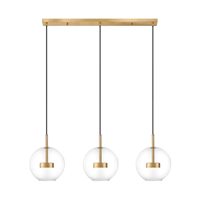 Comandă acum Lampă suspendată Zuma Line ENCELADUS P0428-03J-L4AC auriu LED