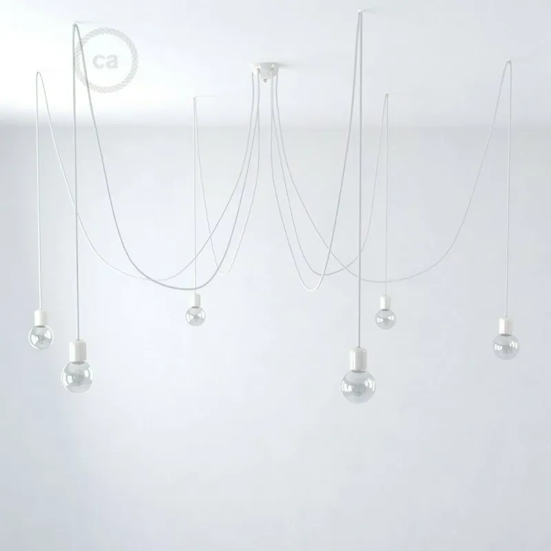 Alb Creative-Cables Creative-Cables Lampă pandantiv CAPL19618v23747 alb Noutate