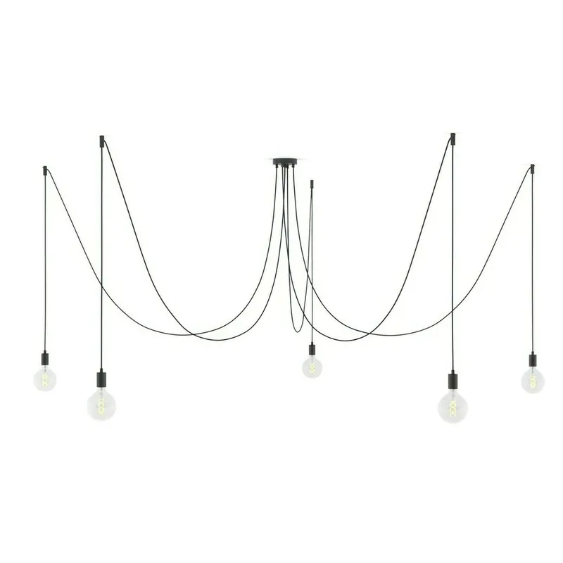 Lichidare de stoc Negru Creative-Cables negru Lampă cu pandantiv CAPL1961919v23761