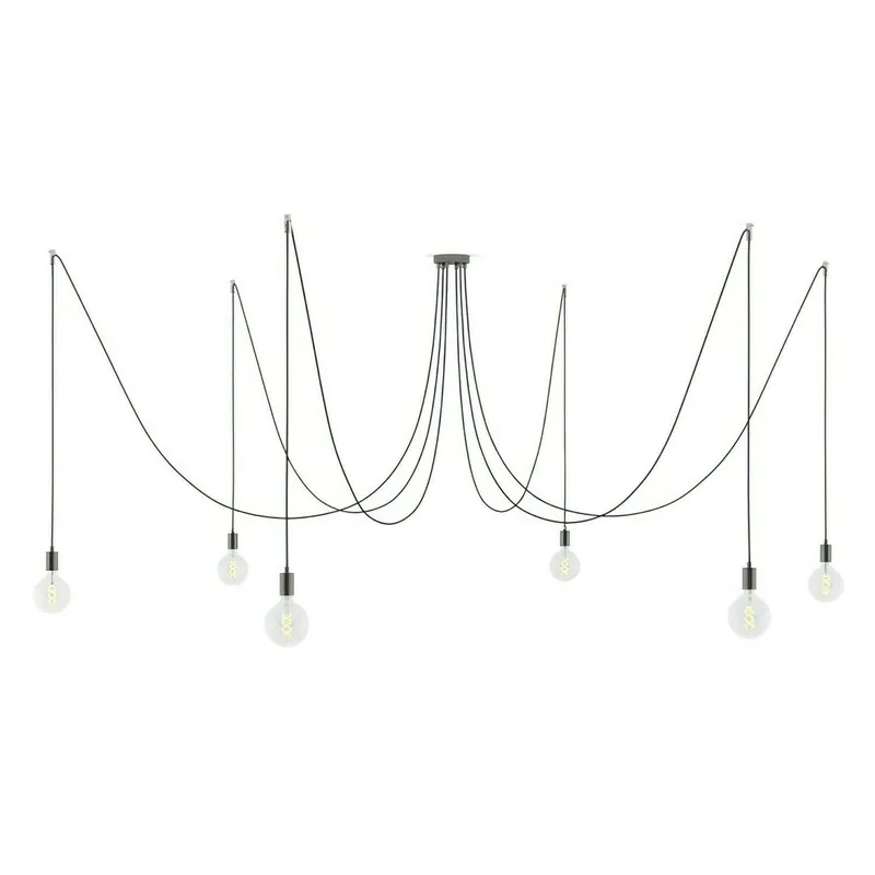 Livrare expres Negru Creative-Cables Lampă cu pandantiv negru CAPL19620v2371