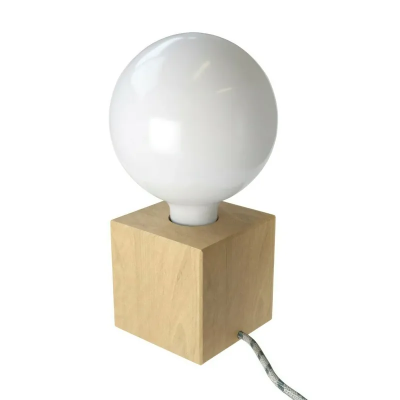 Preț redus Creative-Cables Lampă de masă din lemn CAPL1967v2402