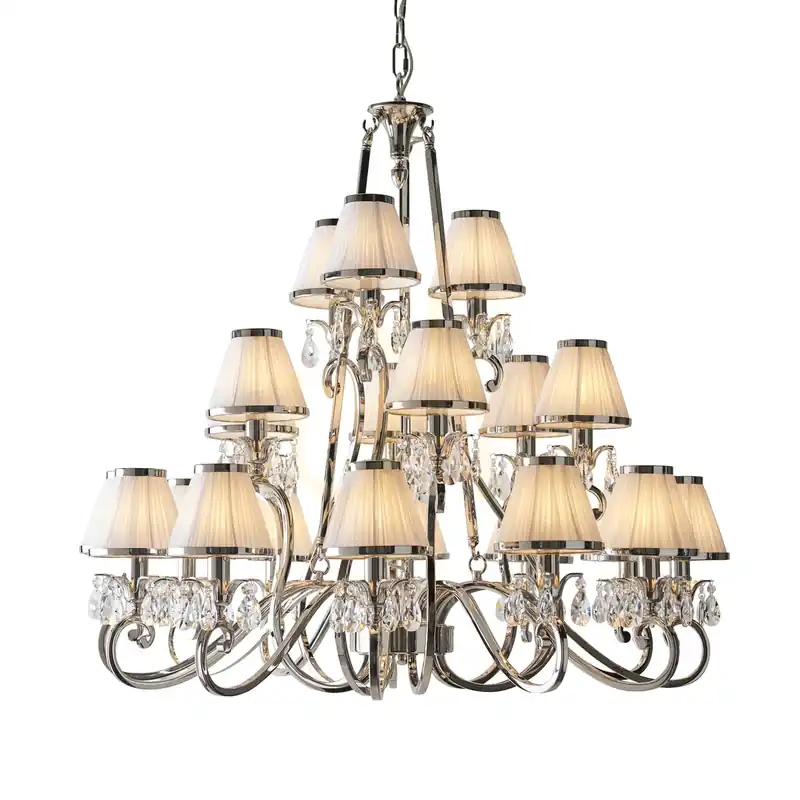 Reducere de preț Lampa suspendată Oksana Silver 63516 Interioare