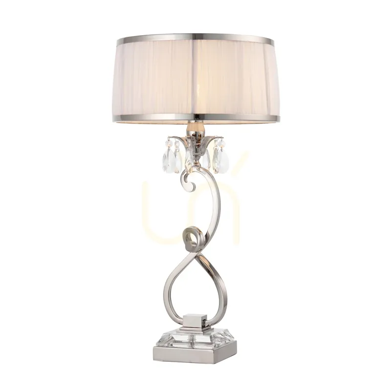 Ultima șansă Lampă de masă Oksana Silver 63518 Interiors