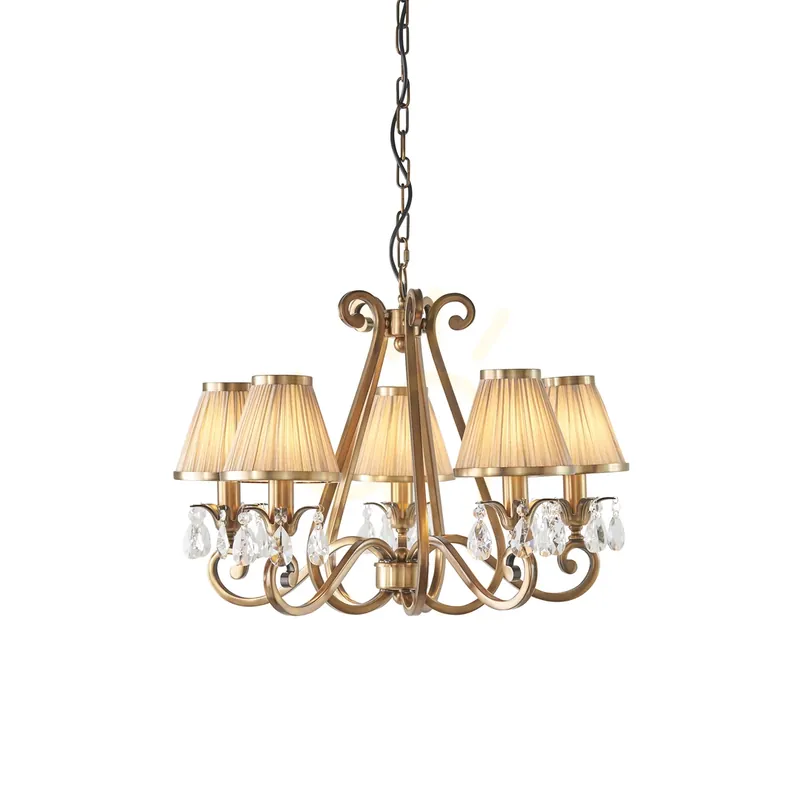 Lampa cu pandantiv din alamă Oksana 63522 Interiors Comandă acum